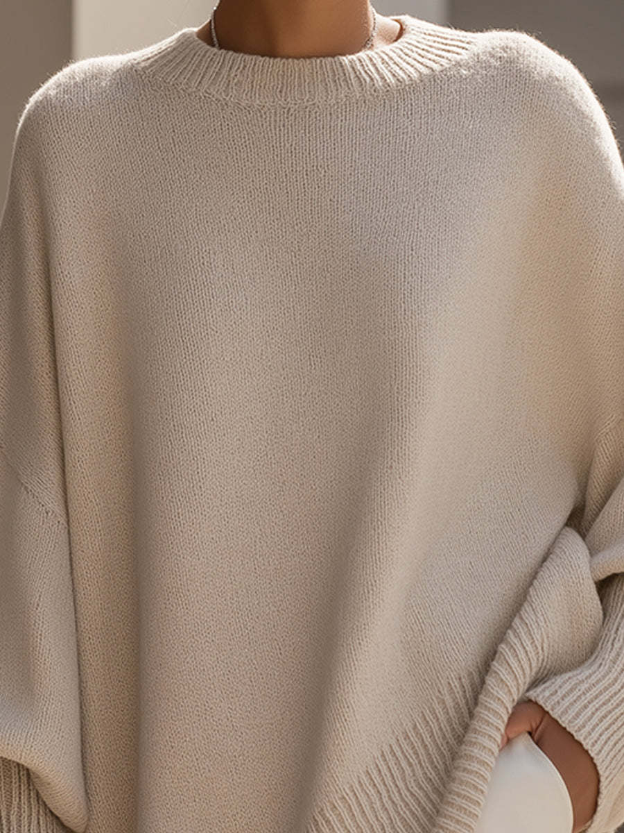 Jeanne | Pull oversize pour femme à la coupe fluide