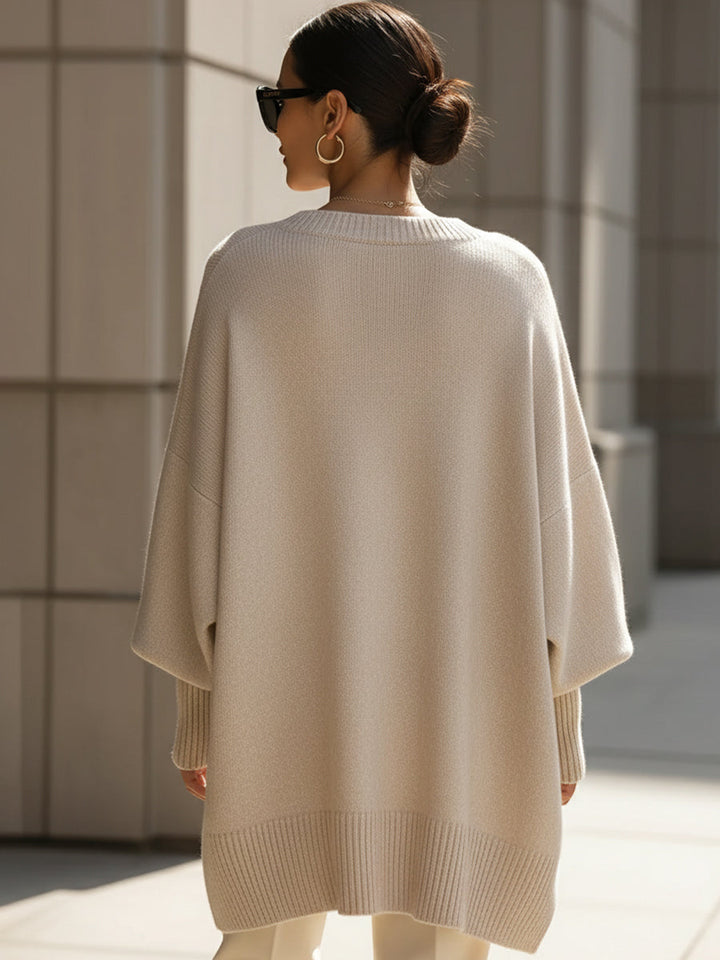 Jeanne | Pull oversize pour femme à la coupe fluide