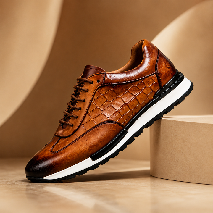 Laurent | Baskets en cuir Moretti