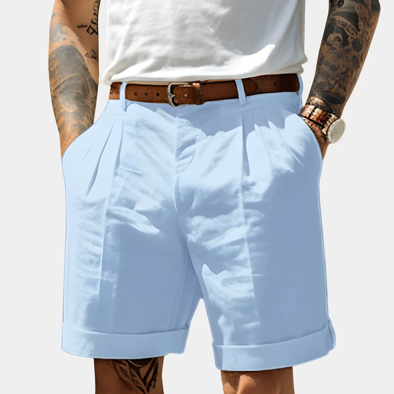ANTOINE | BERMUDAS ÉLÉGANTS EN COTON RESPIRANT