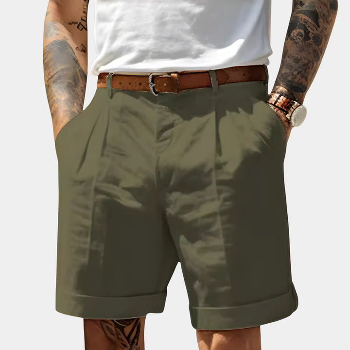ANTOINE | BERMUDAS ÉLÉGANTS EN COTON RESPIRANT