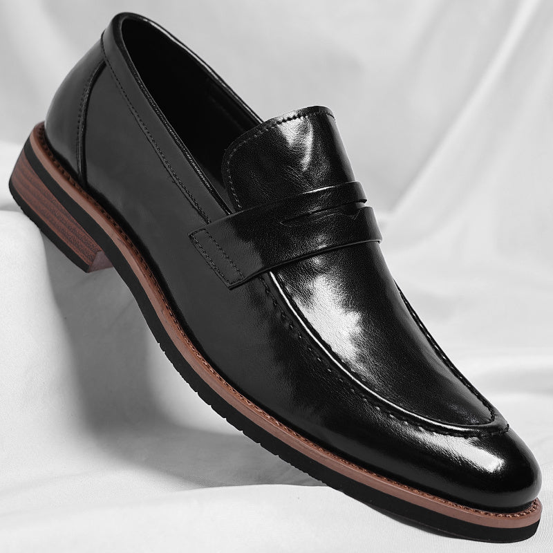 Xavier | Mocassins Penny Patinés