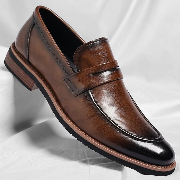 Xavier | Mocassins Penny Patinés
