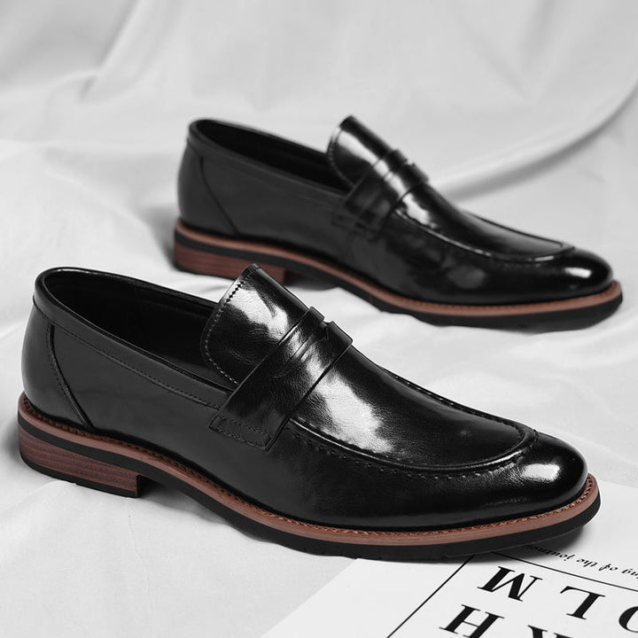 Xavier | Mocassins Penny Patinés