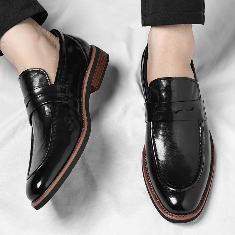 Xavier | Mocassins Penny Patinés