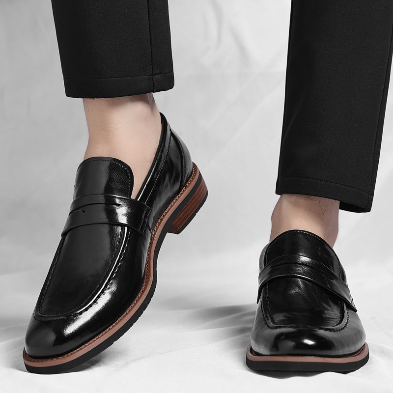 Xavier | Mocassins Penny Patinés