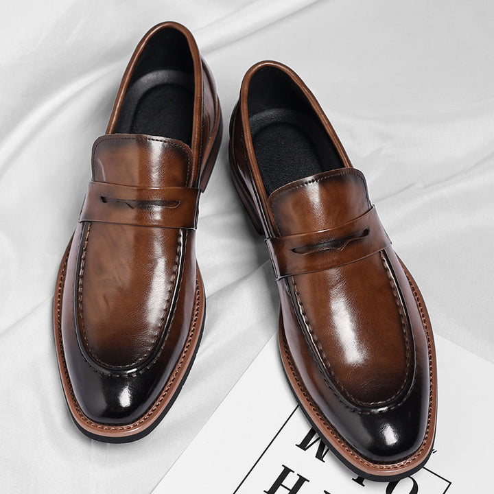 Xavier | Mocassins Penny Patinés