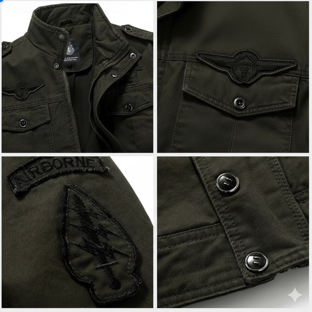 Bastien™ | Veste militaire structurée