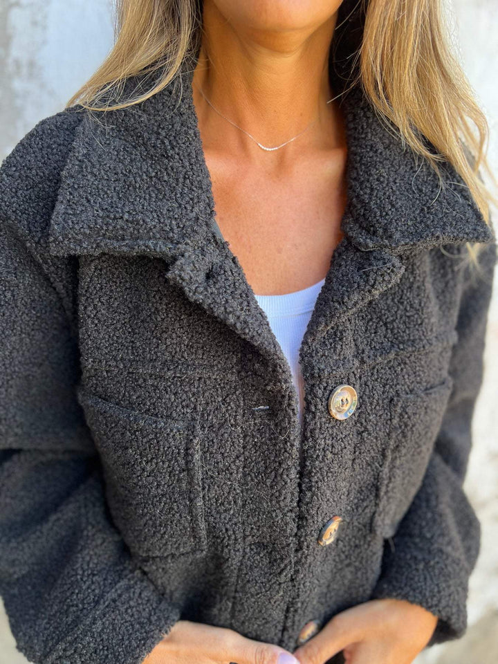 Laurine | Veste Douillette en Peluche