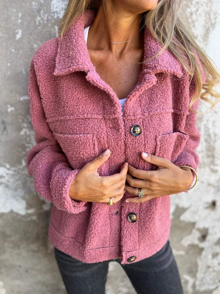 Laurine | Veste Douillette en Peluche