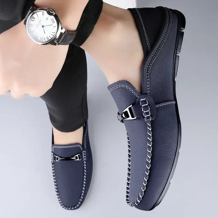 Sébastien | Mocassins Surpiqûres Contrastées