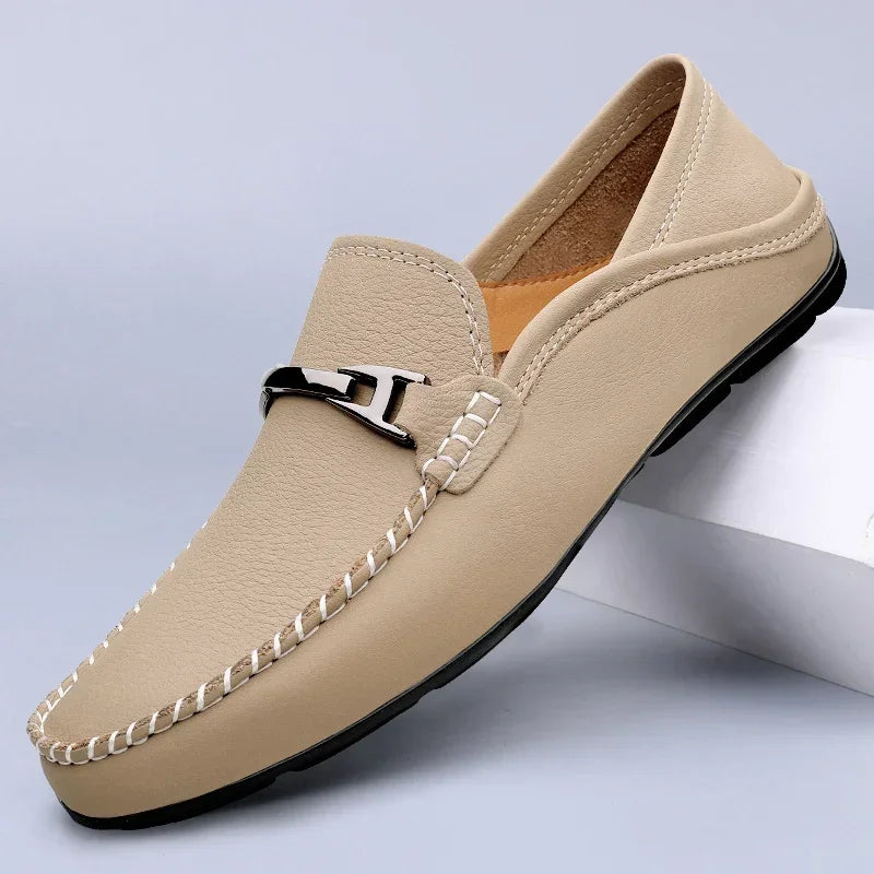 Sébastien | Mocassins Surpiqûres Contrastées