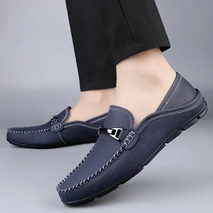 Sébastien | Mocassins Surpiqûres Contrastées