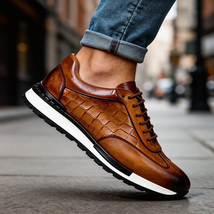Laurent | Baskets en cuir Moretti