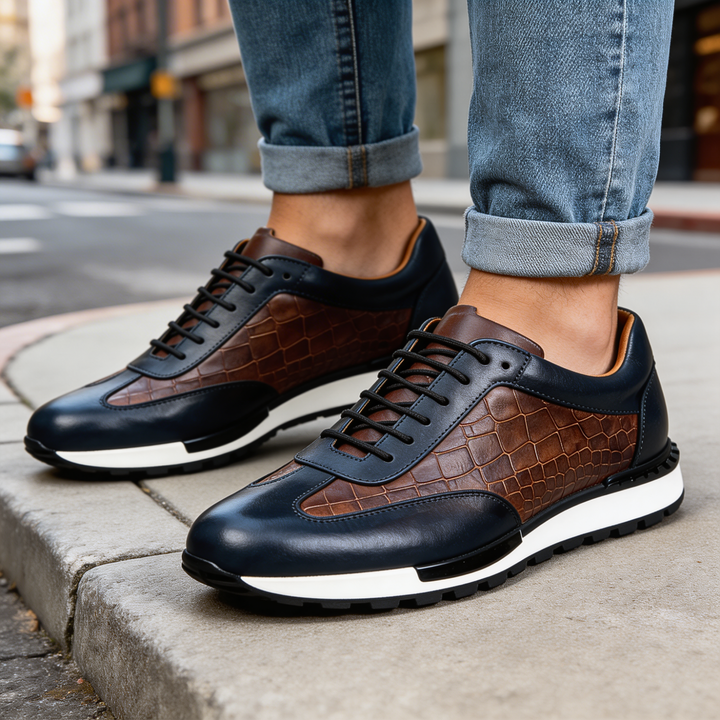 Laurent | Baskets en cuir Moretti
