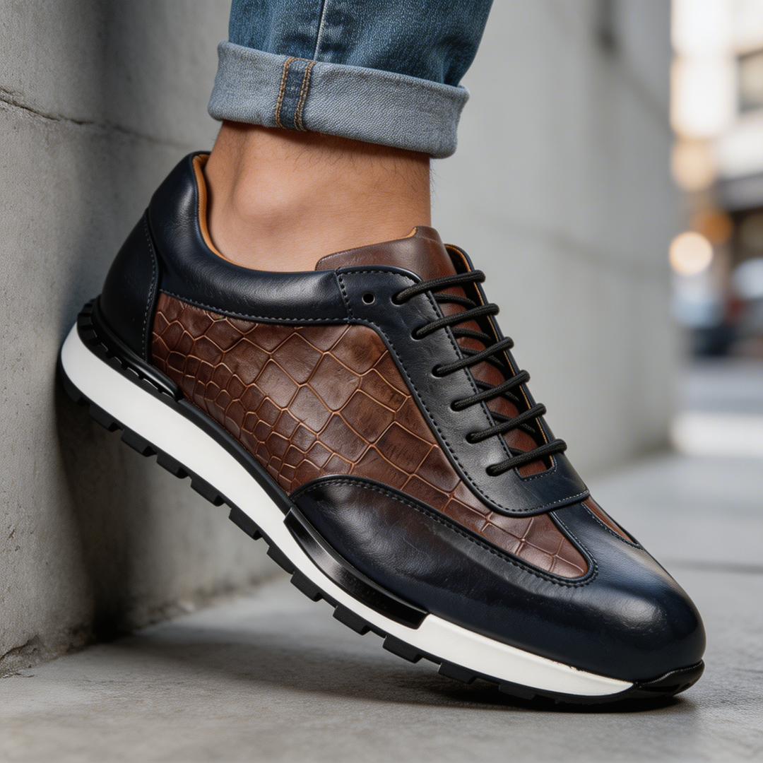 Laurent | Baskets en cuir Moretti
