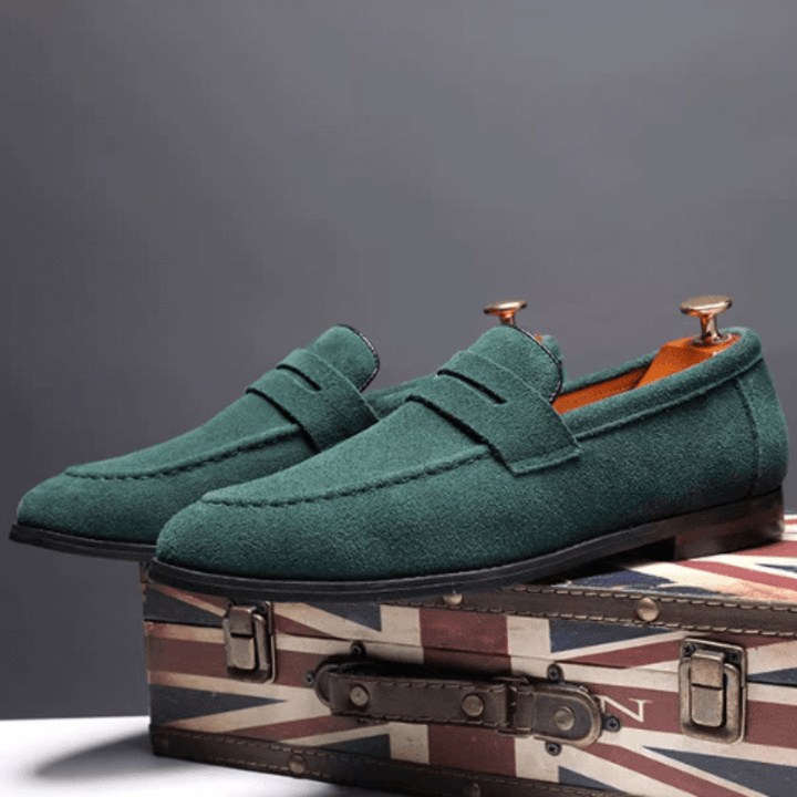 Bastien | Mocassins Penny en Daim