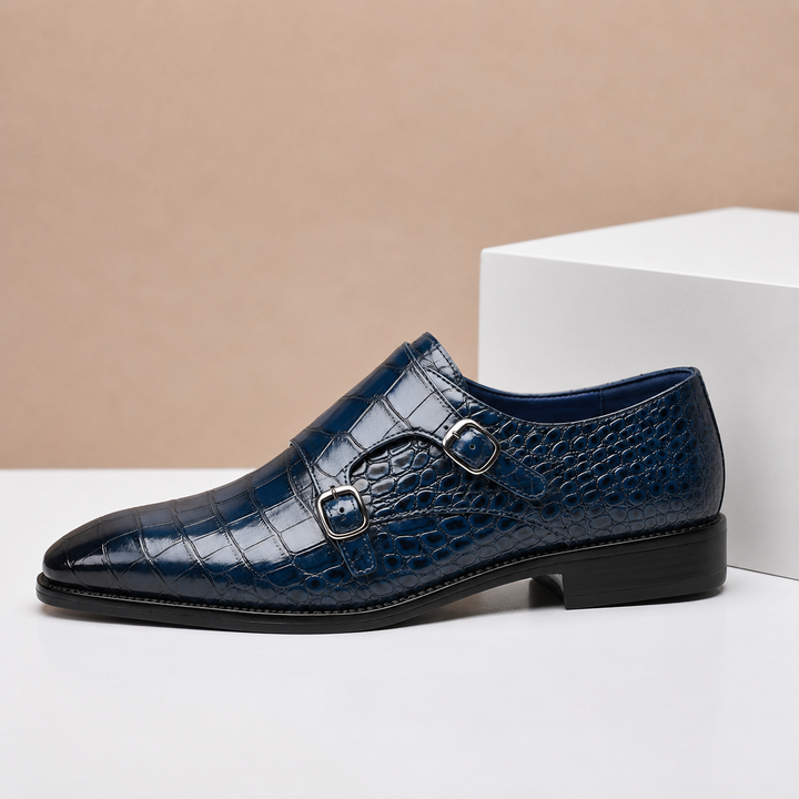 Sylvain | Double Boucle Effet Croco