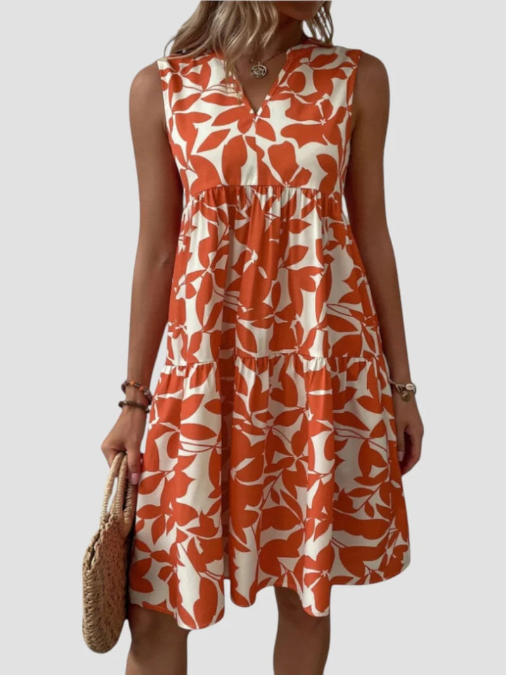 Élise | Robe d'Été Midi Élégante