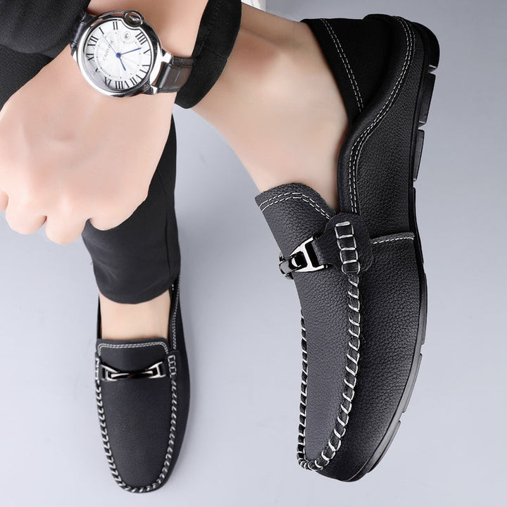 Sébastien | Mocassins Surpiqûres Contrastées