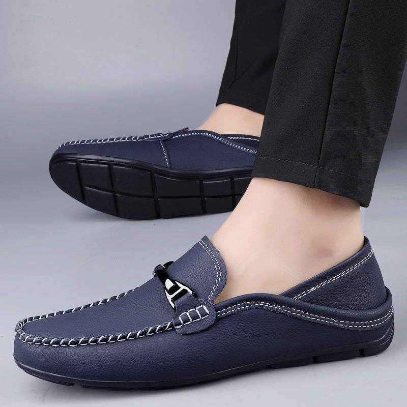 Sébastien | Mocassins Surpiqûres Contrastées