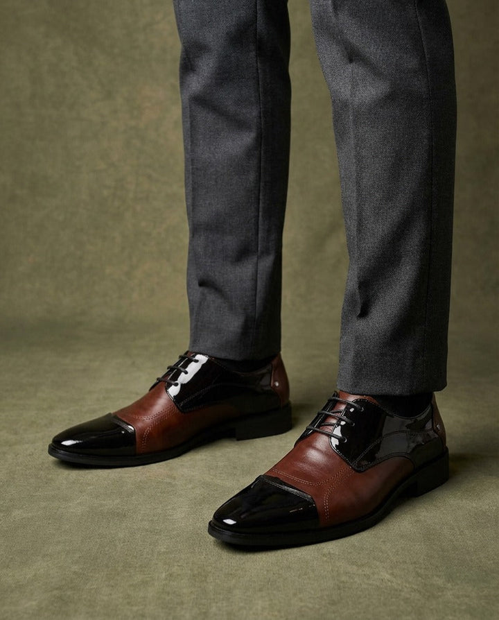 Fabien | Derbies Bicolores Bout Verni