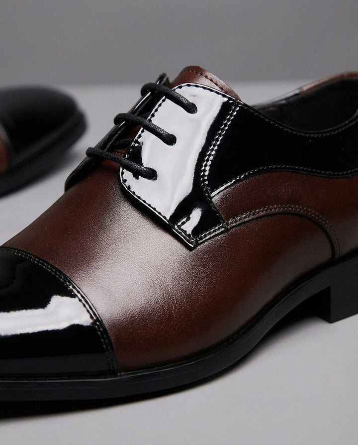 Fabien | Derbies Bicolores Bout Verni