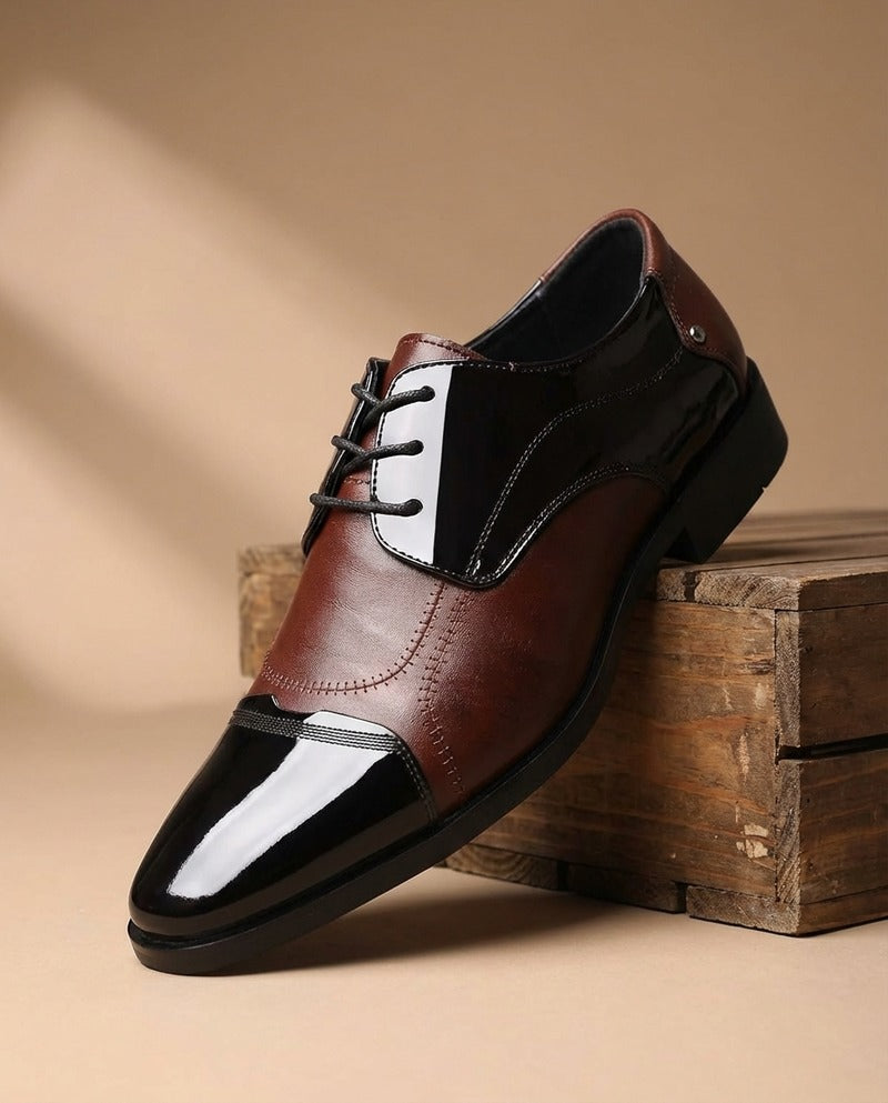 Fabien | Derbies Bicolores Bout Verni